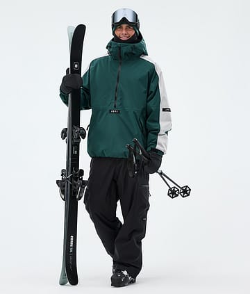 Dope Arnok Laskettelu Outfit Bottle Green/Light Grey/Black