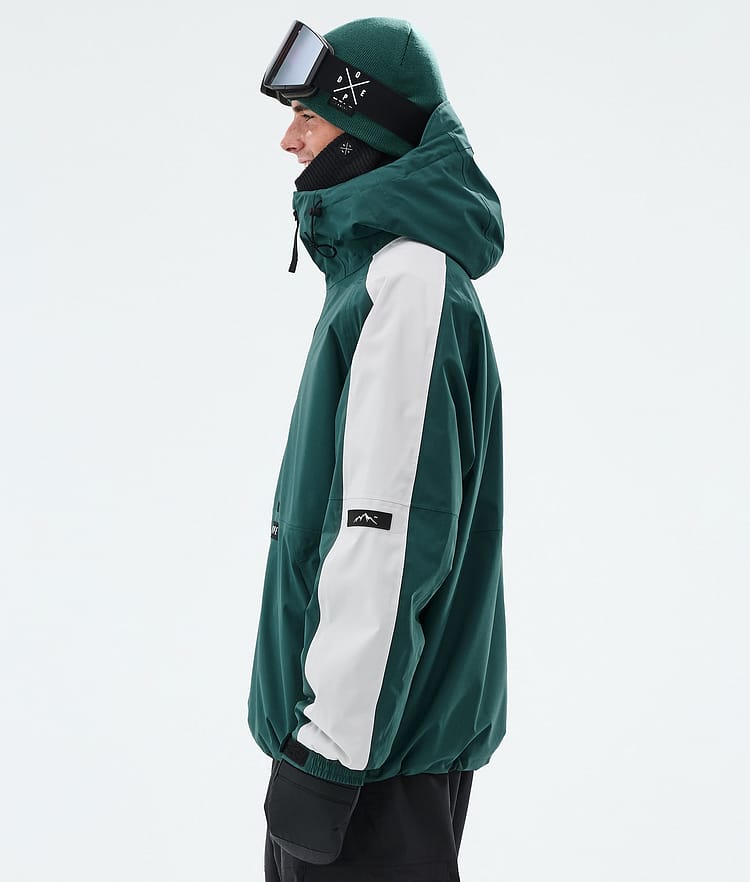 Dope Arnok Laskettelutakki Miehet Track Bottle Green/Light Grey, Image 5 of 8