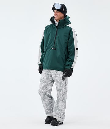 Dope Arnok Laskettelu Outfit Bottle Green/Light Grey/Fakewood