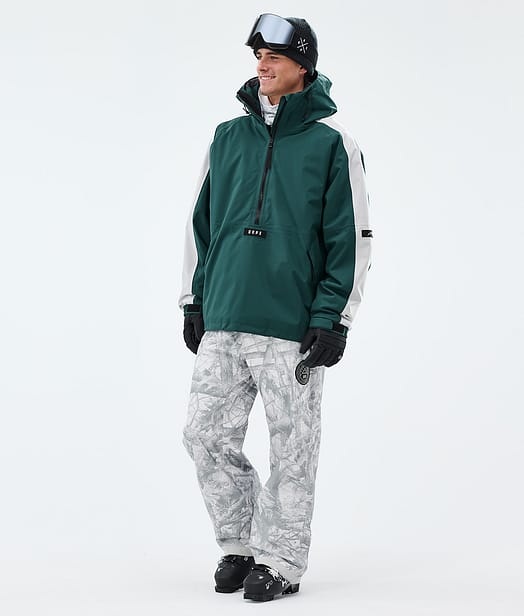 Dope Arnok Laskettelu Outfit Bottle Green/Light Grey/Fakewood