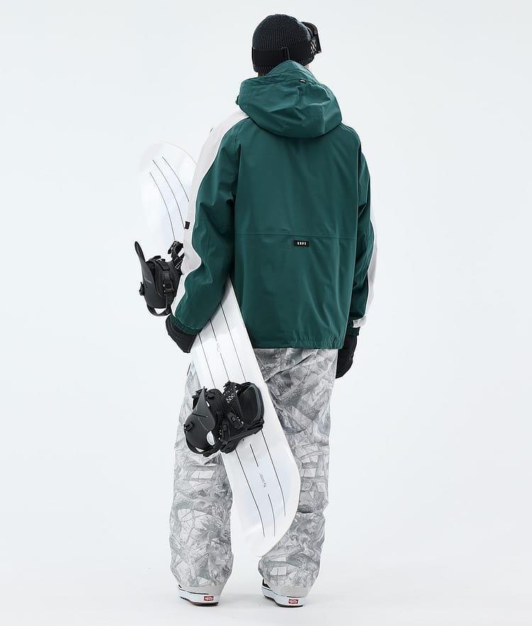 Dope Arnok Lumilautailu Outfit Miehet Bottle Green/Light Grey/Fakewood, Image 2 of 2