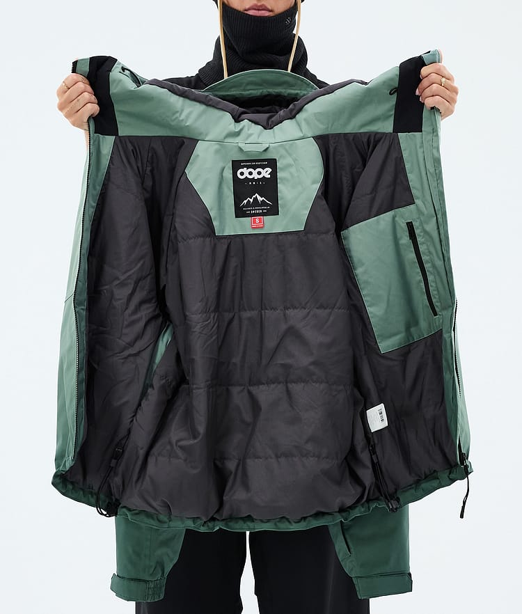 Dope Spartan W Laskettelutakki Naiset Spectra Green, Image 8 of 8