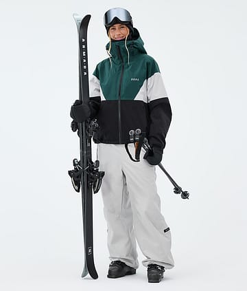 Dope Spartan W Laskettelu Outfit Bottle Green/Light Grey/Black