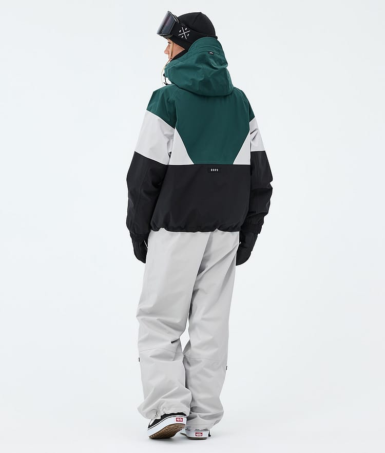Dope Spartan W Lumilautailu Outfit Naiset Bottle Green/Light Grey/Black, Image 2 of 2