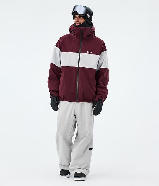 Dope Spartan Lumilautailu Outfit Burgundy/Light Grey