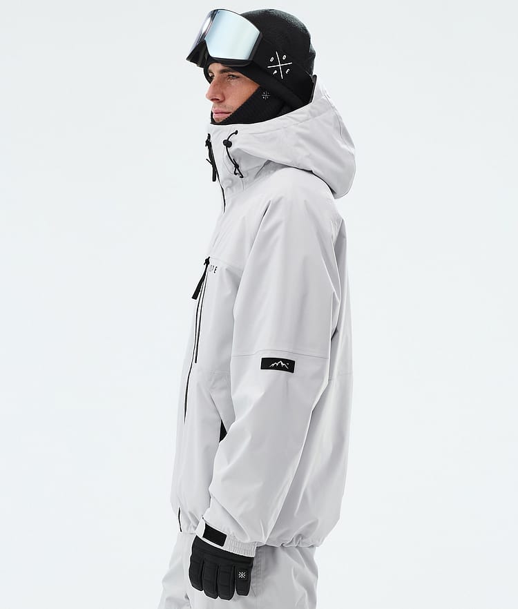 Dope Apex Laskettelutakki Miehet Light Grey, Image 5 of 9