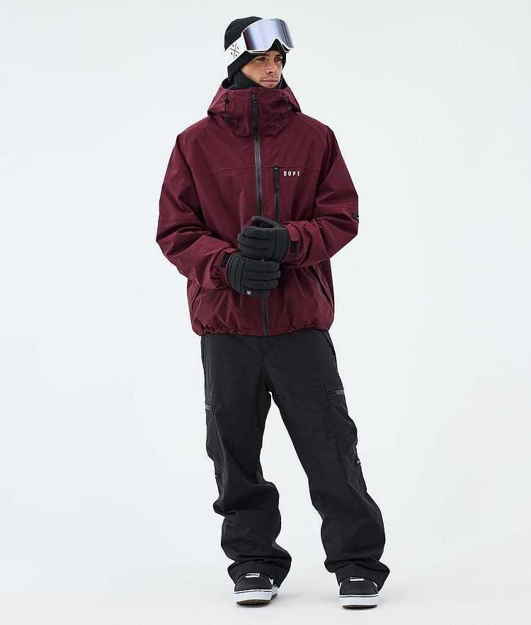 Dope Apex Lumilautailutakki Miehet Burgundy, Image 2 of 9