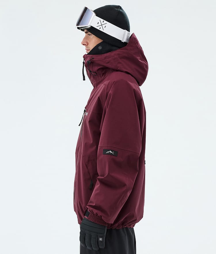 Dope Apex Laskettelutakki Miehet Burgundy, Image 5 of 9