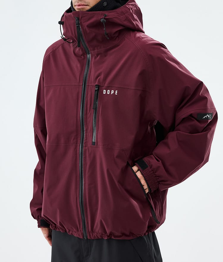 Dope Apex Lumilautailutakki Miehet Burgundy, Image 7 of 9