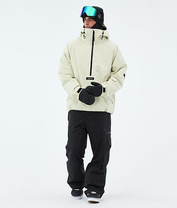 Dope Arnok Lumilautailu Outfit Dirty White/Black