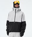 Dope Arnok Laskettelutakki Miehet Light Grey/Black