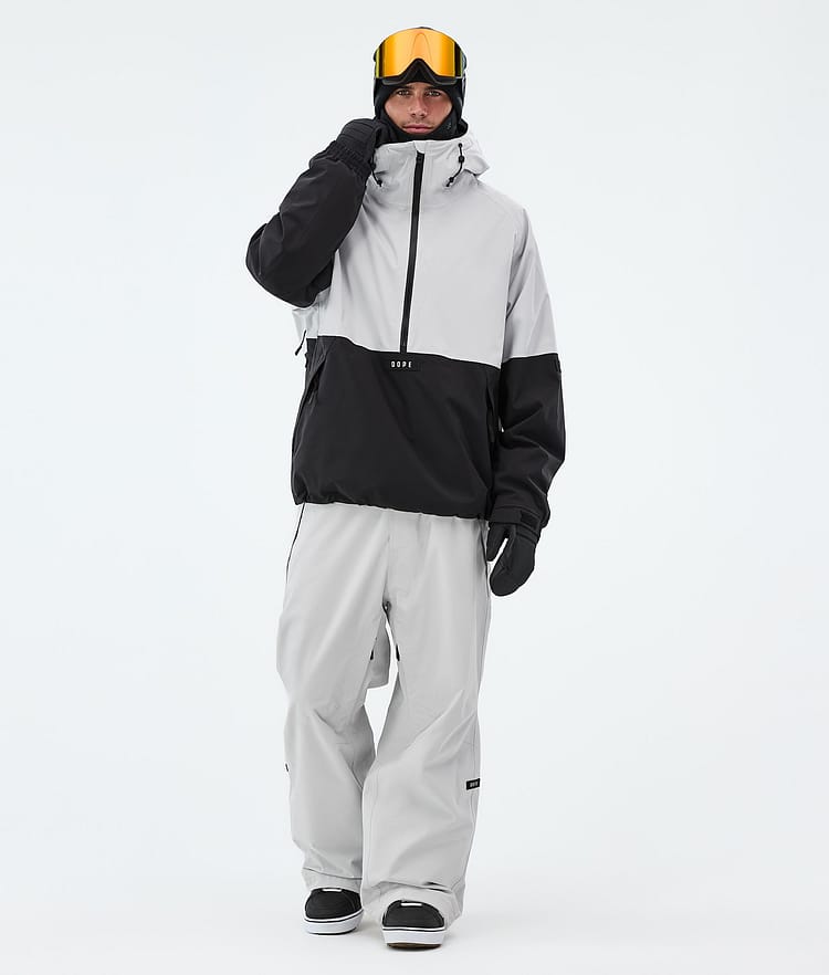 Dope Arnok Lumilautailutakki Miehet Light Grey/Black, Image 2 of 8