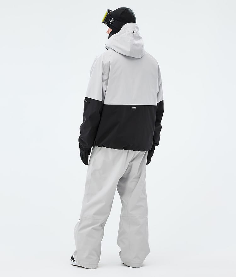 Dope Arnok Lumilautailutakki Miehet Light Grey/Black, Image 3 of 8