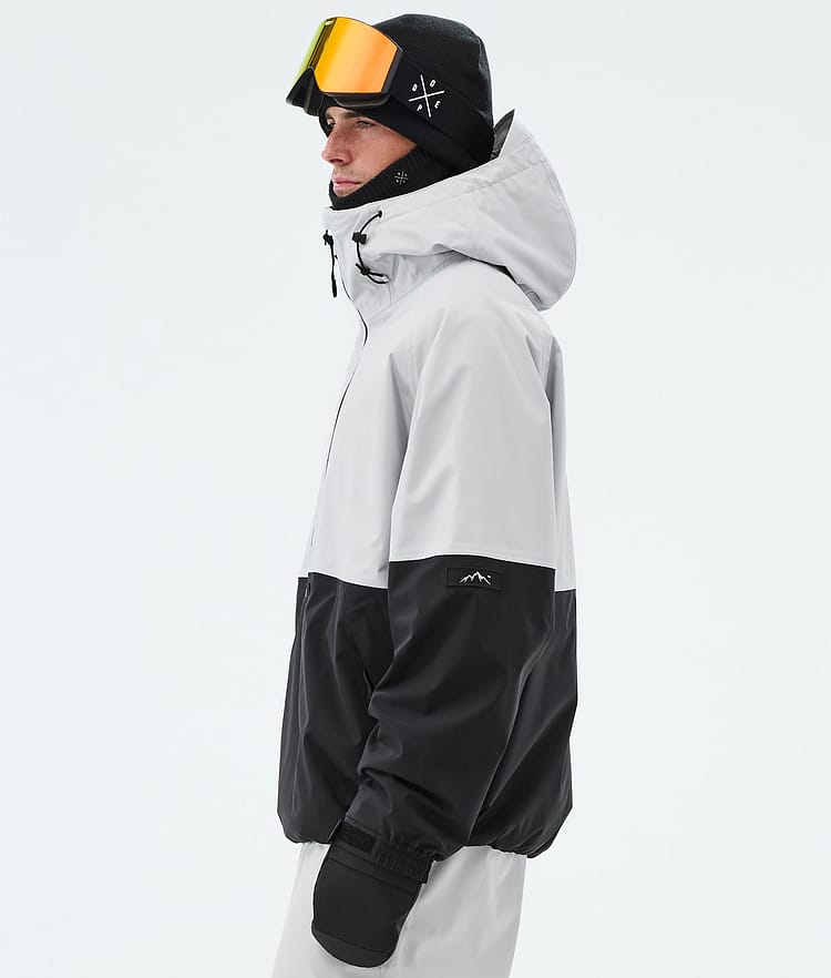 Dope Arnok Laskettelutakki Miehet Light Grey/Black, Image 5 of 8