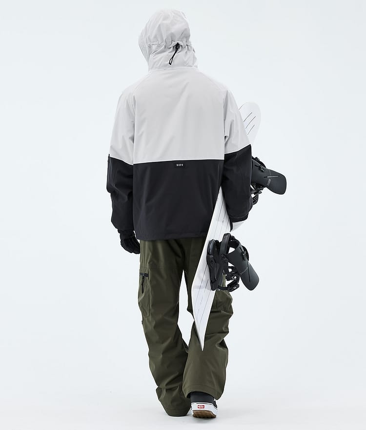 Dope Arnok Lumilautailu Outfit Miehet Light Grey/Black/Olive Green, Image 2 of 2