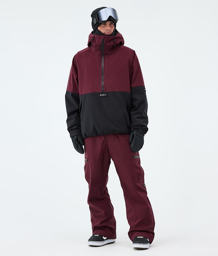 Dope Arnok Lumilautailutakki Miehet Burgundy/Black, Image 2 of 8