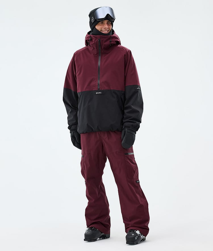 Dope Arnok Laskettelutakki Miehet Burgundy/Black, Image 2 of 8