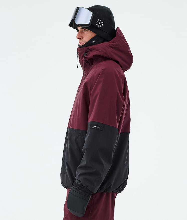 Dope Arnok Lumilautailutakki Miehet Burgundy/Black, Image 5 of 8