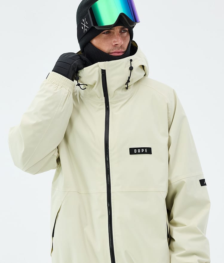 Dope Spartan Laskettelutakki Miehet Dirty White, Image 4 of 8