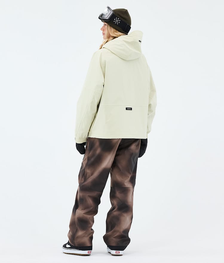 Dope Halo W Lumilautailu Outfit Naiset Dirty White/Brown Tiedye, Image 2 of 2