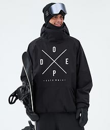 Dope Halo Lumilautailutakki Miehet 2X-Up Black