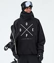 Dope Halo Lumilautailutakki Miehet 2X-Up Black