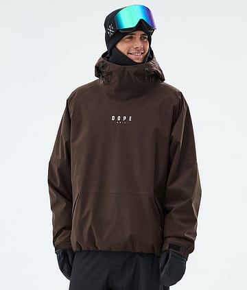 Dope Halo Laskettelutakki OG Dark Brown