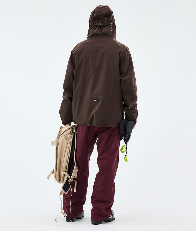 Dope Halo Laskettelu Outfit Miehet Dark Brown/Burgundy, Image 2 of 2