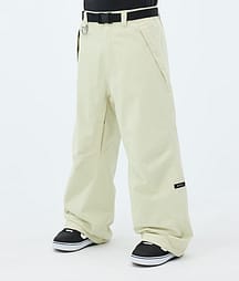Dope Big Lumilautailuhousut Miehet Dirty White