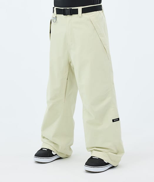 Dope Big Lumilautailuhousut Miehet Dirty White