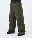 Dope Big Lasketteluhousut Miehet Olive Green