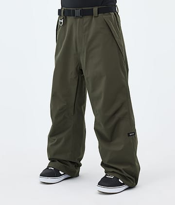 Dope Big Lumilautailuhousut Olive Green