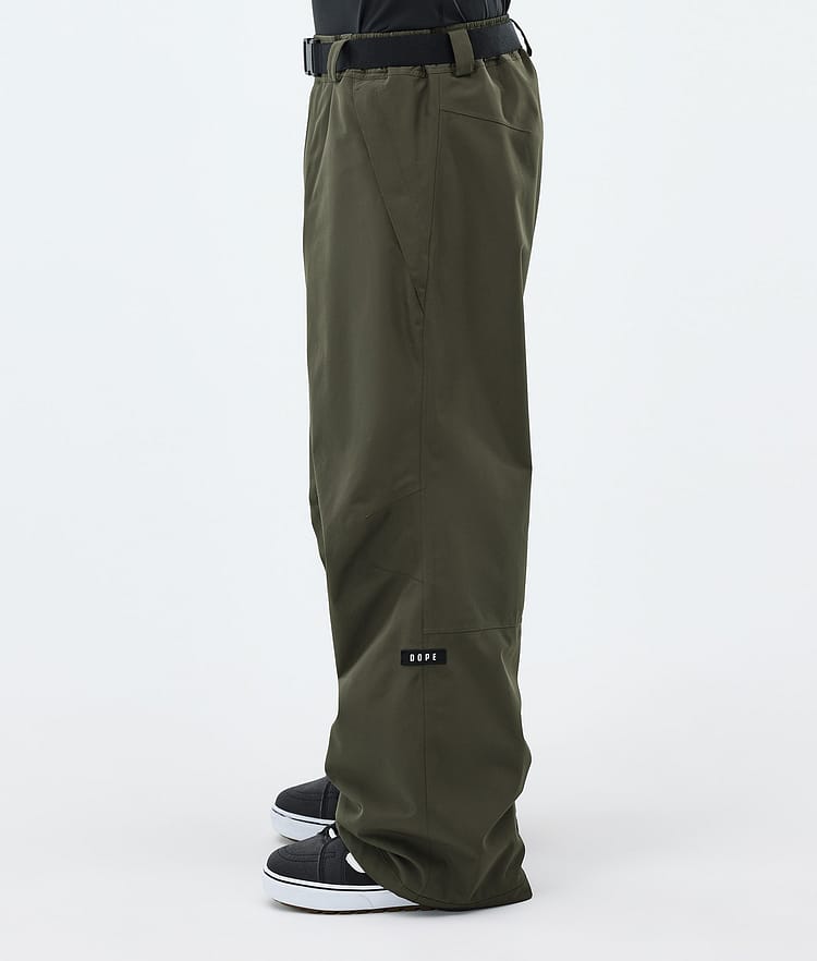 Dope Big Lumilautailuhousut Miehet Olive Green, Image 3 of 5