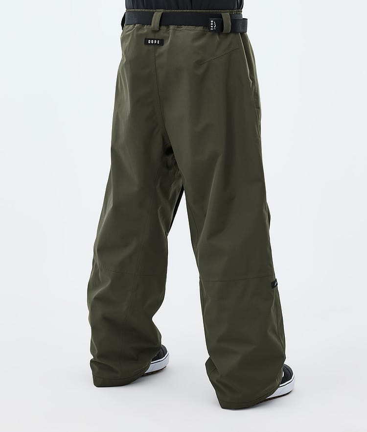 Dope Big Lumilautailuhousut Miehet Olive Green, Image 4 of 5