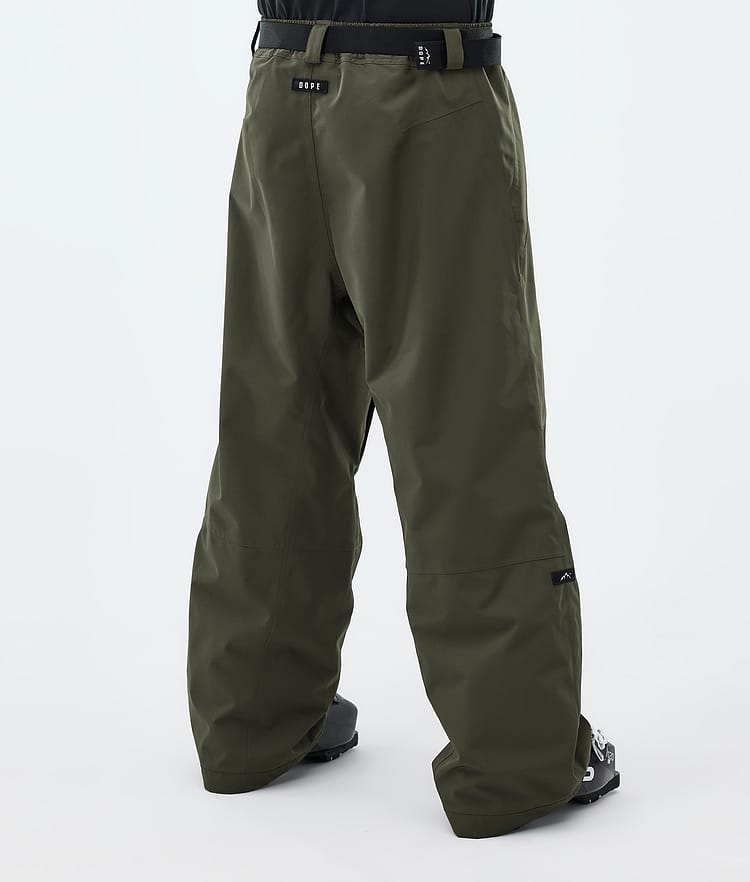 Dope Big Lasketteluhousut Miehet Olive Green, Image 4 of 5