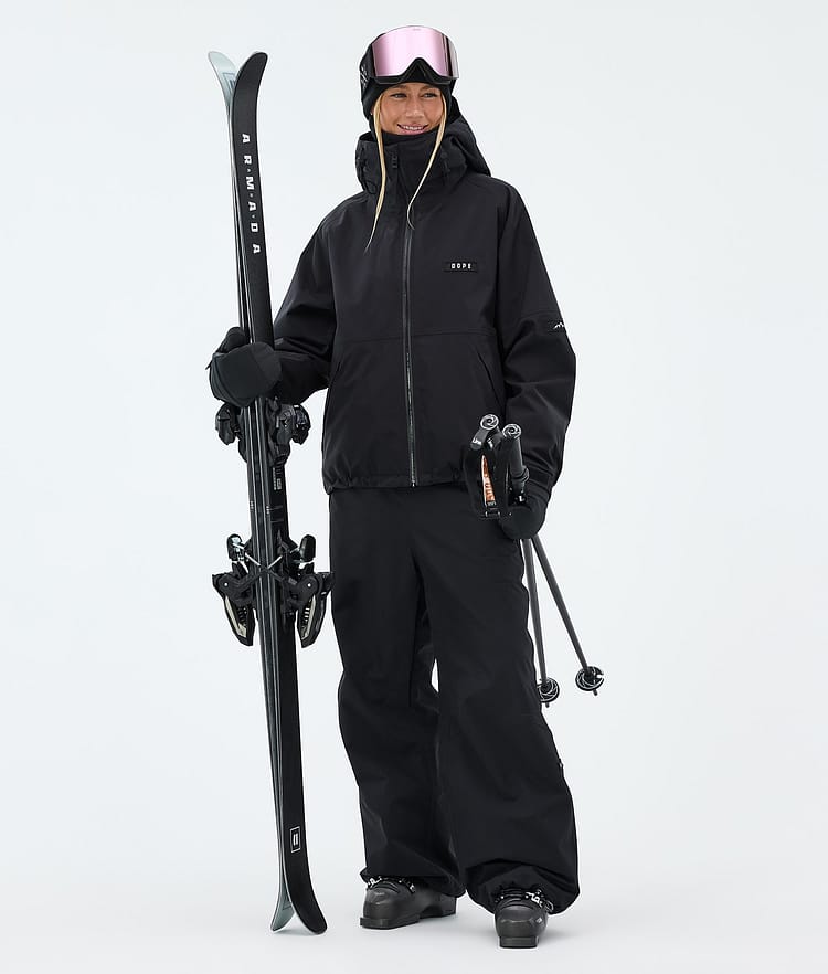 Dope Big W Lasketteluhousut Naiset Black, Kuva 2 / 5