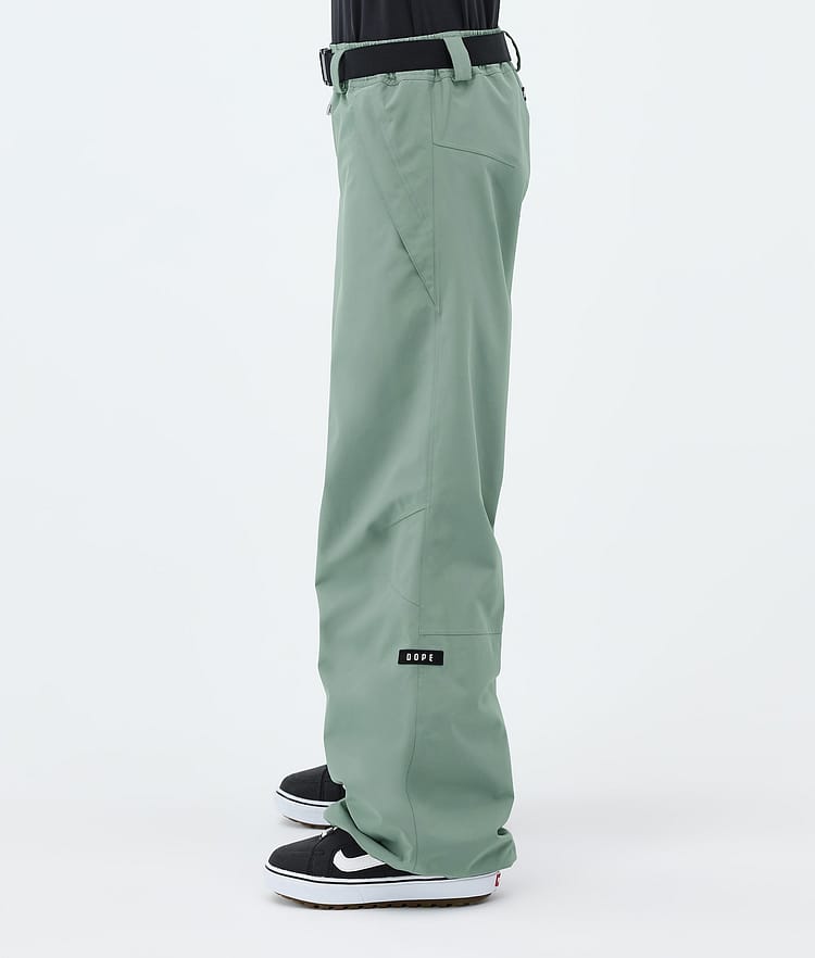 Dope Big W Lumilautailuhousut Naiset Faded Green, Kuva 3 / 5