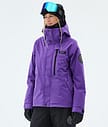 Dope Blizzard W Full Zip Lumilautailutakki Naiset Vivid Purple