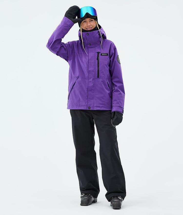 Dope Blizzard W Full Zip Laskettelutakki Naiset Vivid Purple, Image 2 of 9
