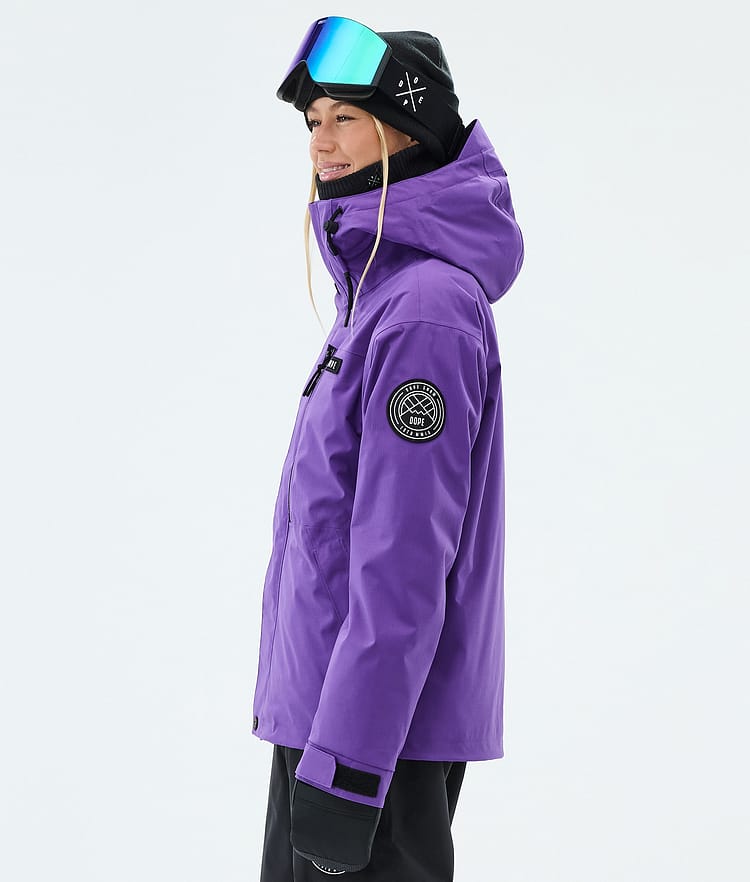 Dope Blizzard W Full Zip Laskettelutakki Naiset Vivid Purple, Image 5 of 9