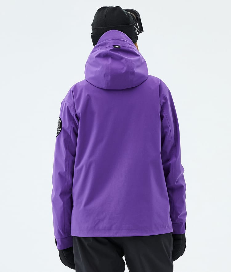 Dope Blizzard W Full Zip Laskettelutakki Naiset Vivid Purple, Image 6 of 9