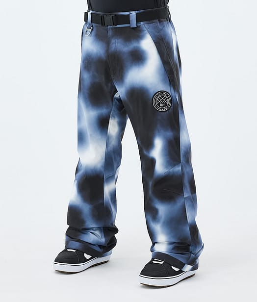 Dope Blizzard Lumilautailuhousut Miehet Dark Blue Tiedye