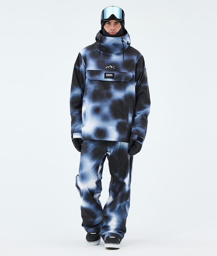 Dope Blizzard Lumilautailuhousut Miehet Dark Blue Tiedye, Image 2 of 5