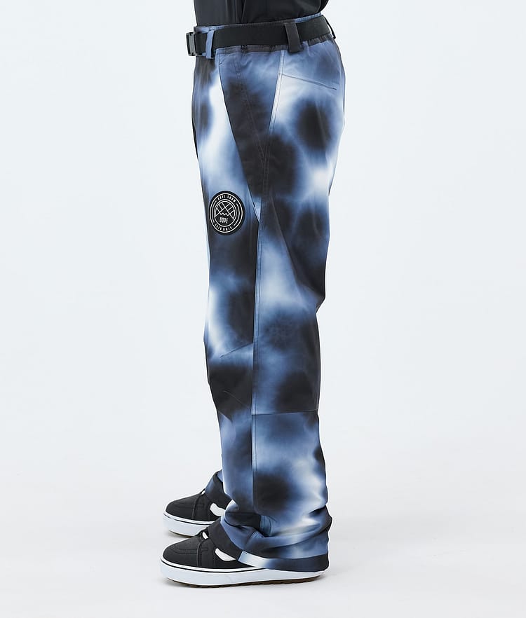 Dope Blizzard Lumilautailuhousut Miehet Dark Blue Tiedye, Image 3 of 5