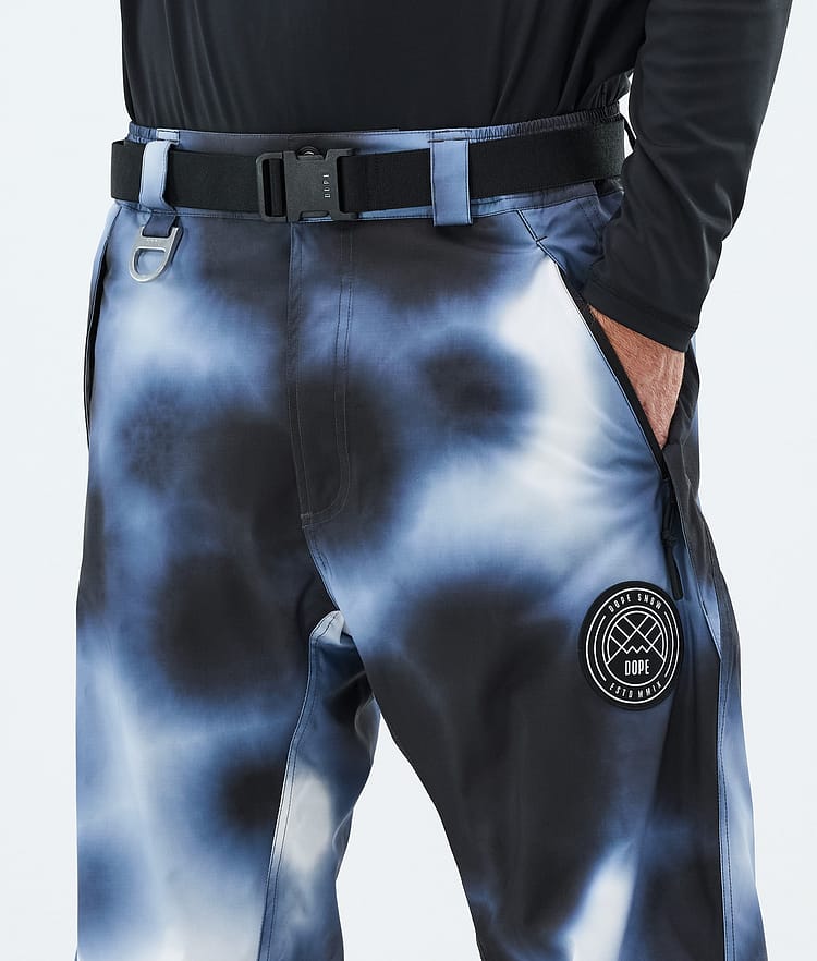 Dope Blizzard Lumilautailuhousut Miehet Dark Blue Tiedye, Image 5 of 5
