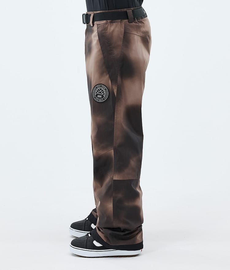 Dope Blizzard Lumilautailuhousut Miehet Brown Tiedye, Image 3 of 5
