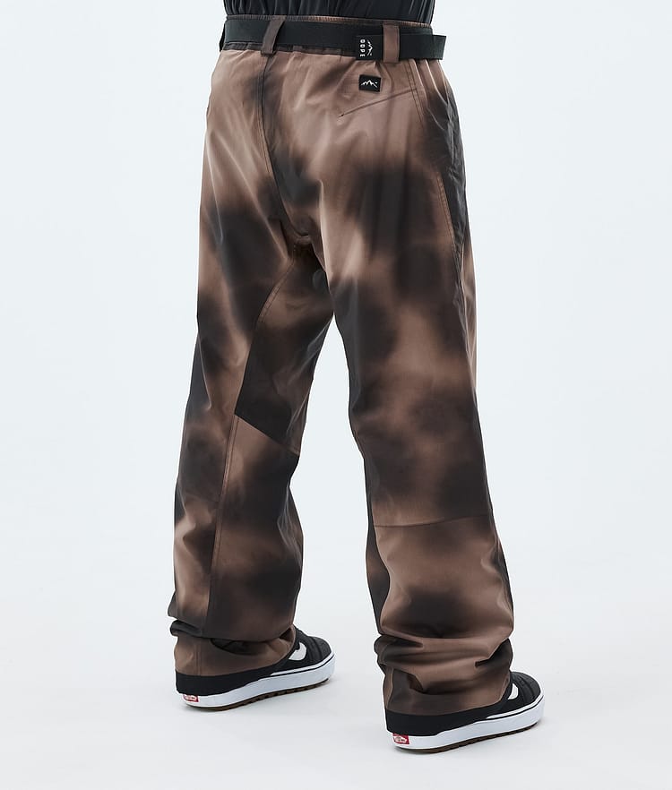 Dope Blizzard Lumilautailuhousut Miehet Brown Tiedye, Image 4 of 5