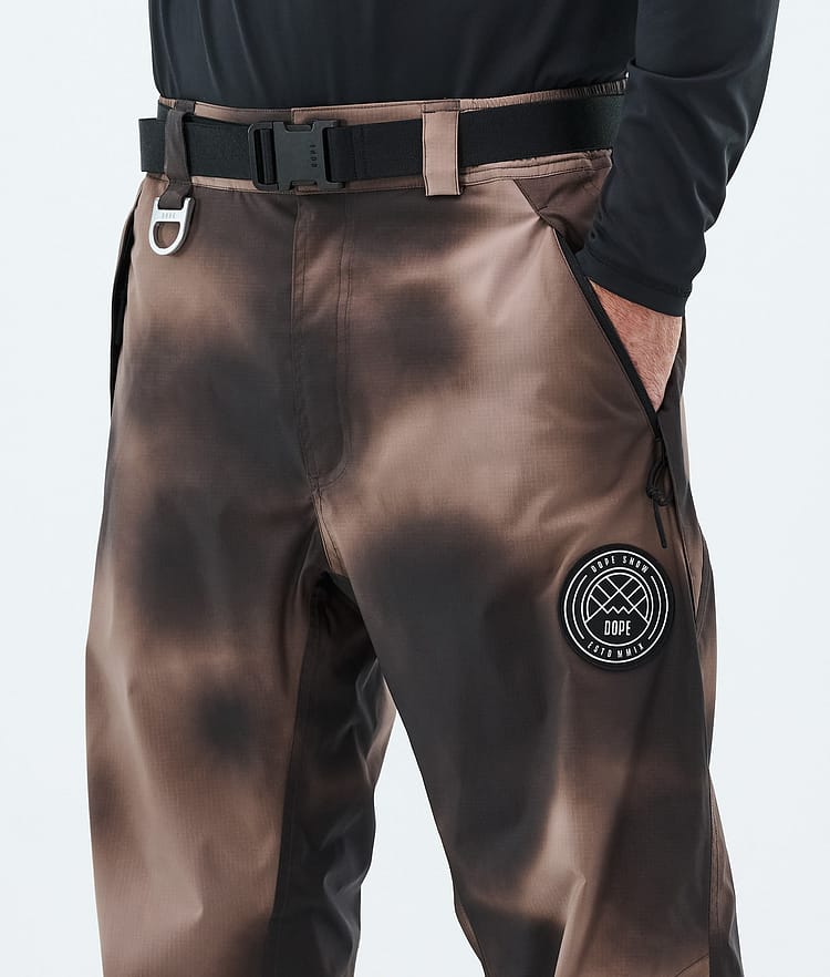 Dope Blizzard Lumilautailuhousut Miehet Brown Tiedye, Image 5 of 5