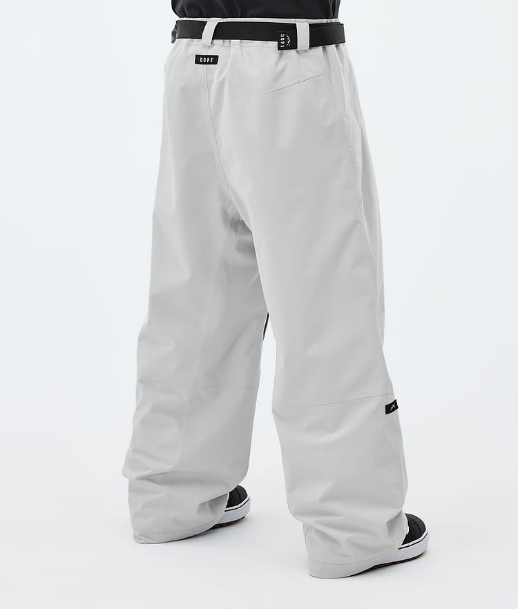 Dope Big Lumilautailuhousut Miehet Light Grey, Kuva 4 / 5