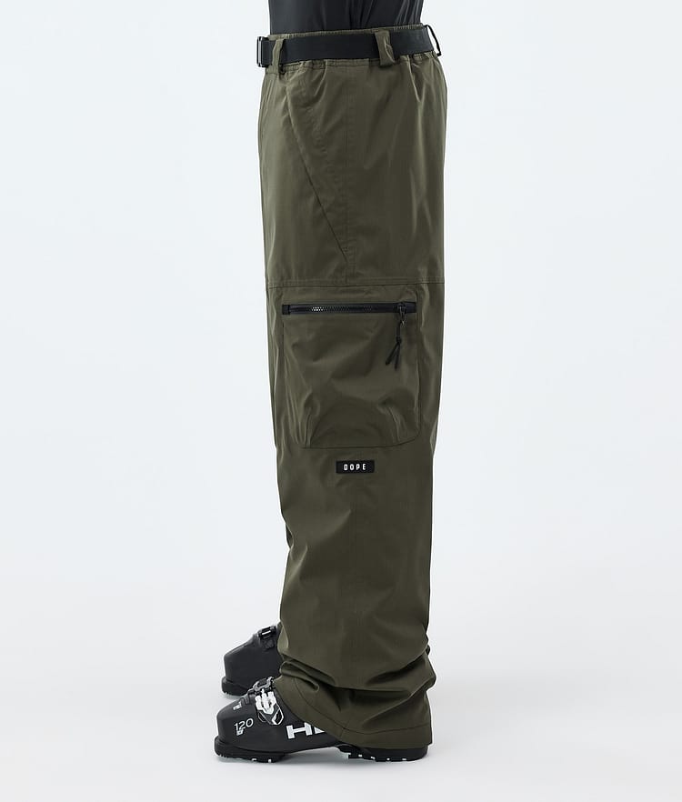Dope Apex Lasketteluhousut Miehet Olive Green, Image 3 of 6